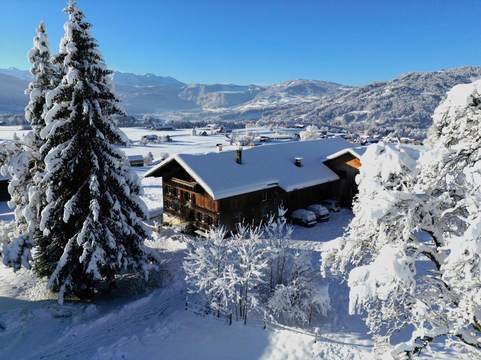 Bergoase Hohenegg Villa Lingenau Exteriör bild